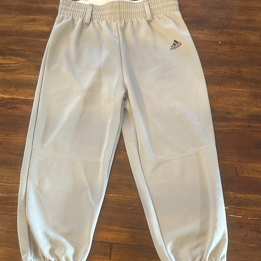 Adidas Kids Gray baseball Joggers pants